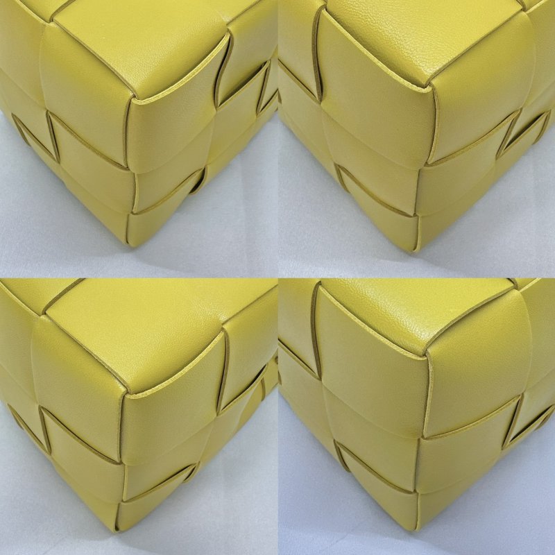 Bottega Veneta 芥末黃編織水桶包-5