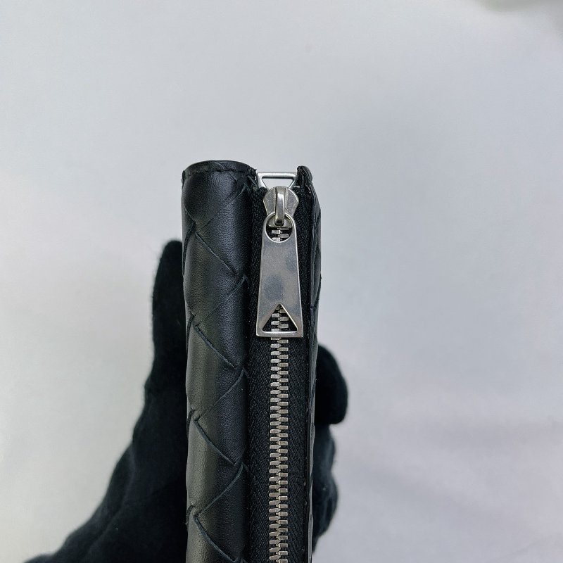 Bottega Veneta編織對折長夾-5