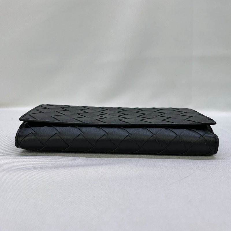Bottega Veneta編織對折長夾-6