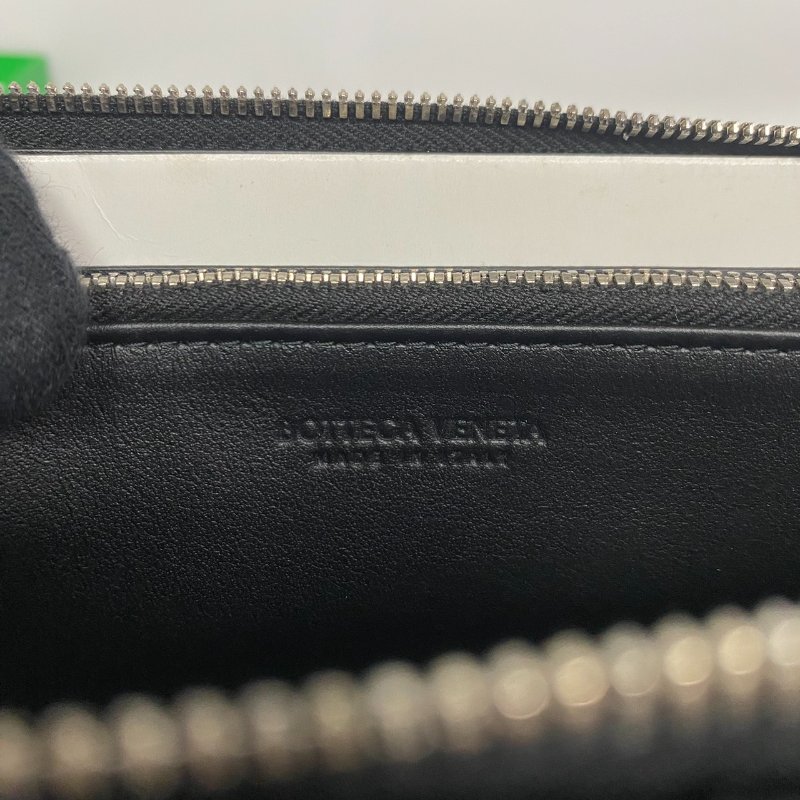 Bottega Veneta編織對折長夾-8