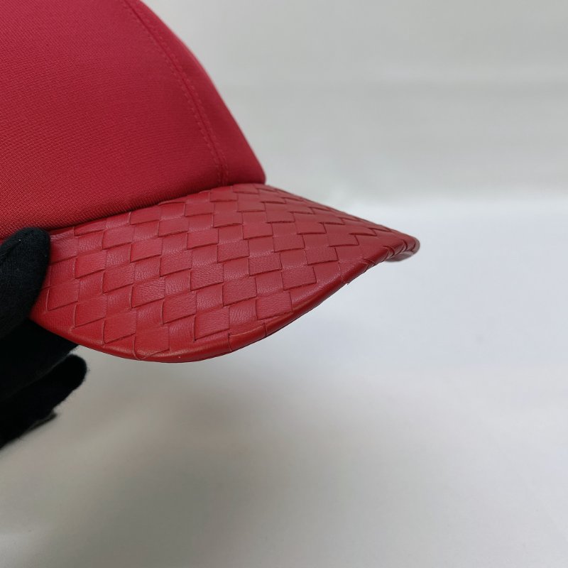 BV 全新編織拼帆布棒球帽-3