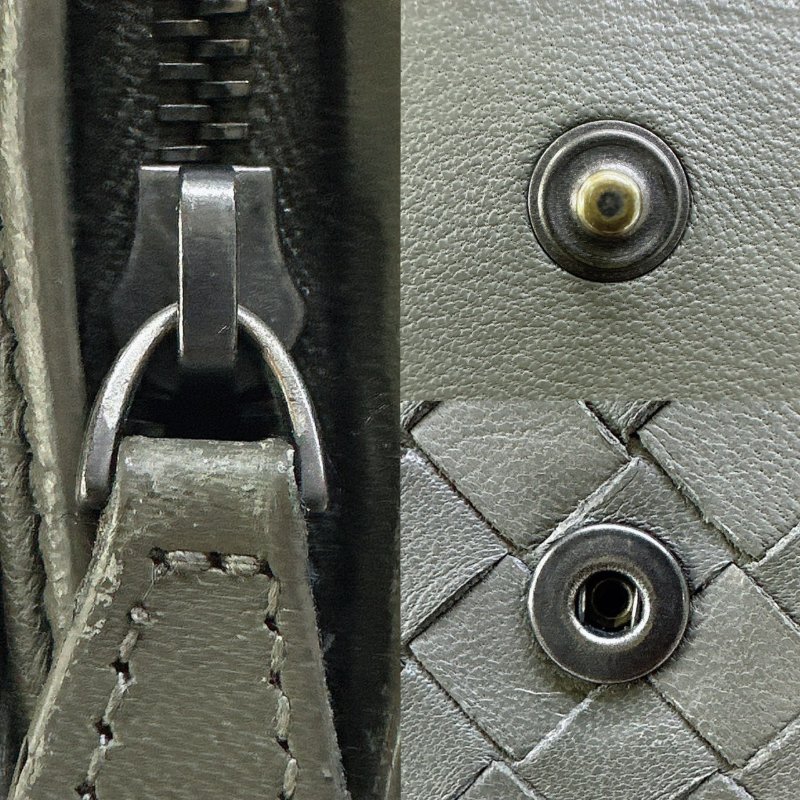 BV 經典編織掀蓋釦式長夾-5