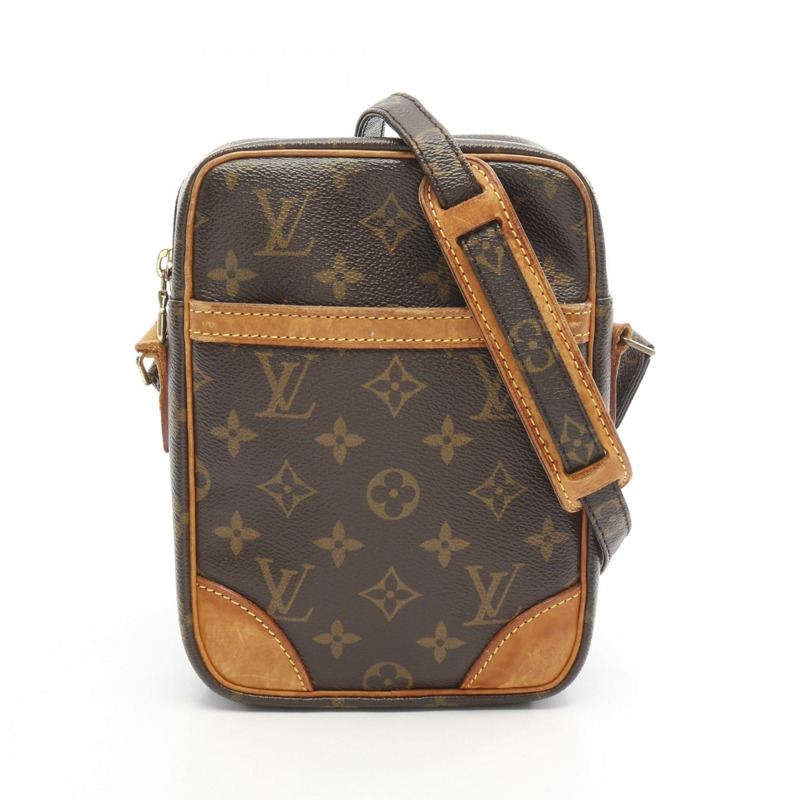LOUIS VUITTON Danube 單肩斜背包 M45266 Monogram 帆布 二手 女款-0