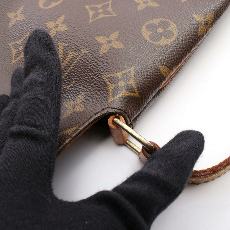 LOUIS VUITTON Musette 單肩包 M51256 Monogram 帆布皮革棕色二手 LV-5