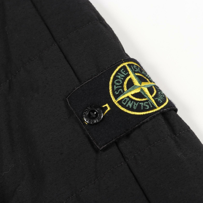 STONE ISLAND 無色夾克 尼龍 黑色 二手 男款-11