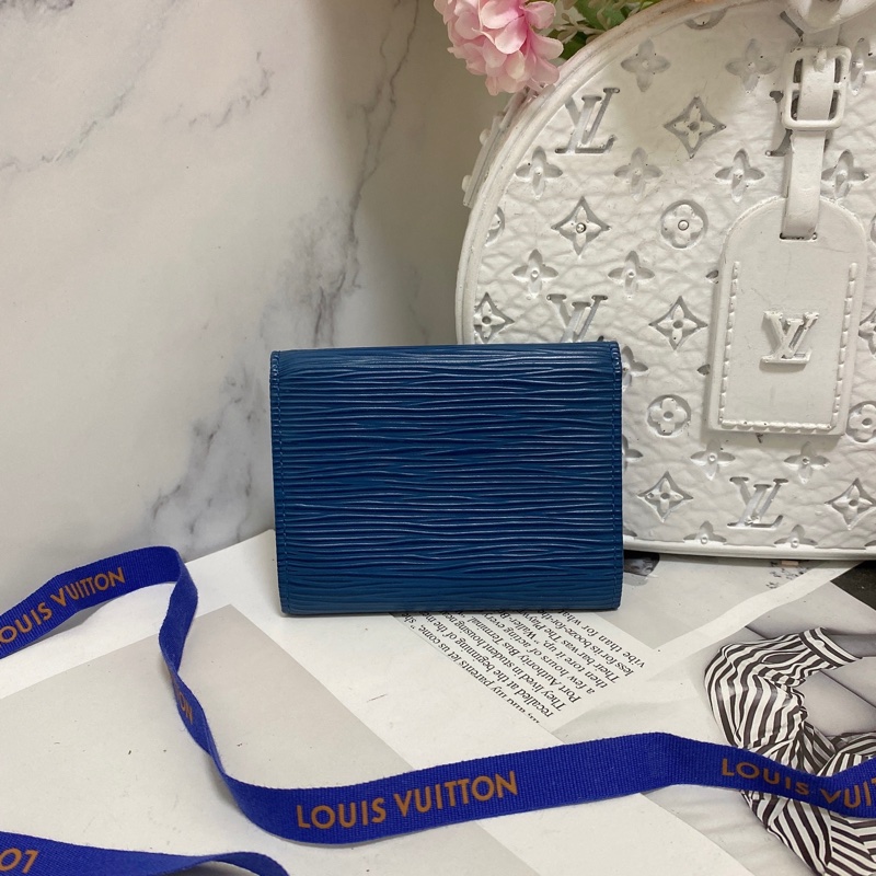 LV M63415 水波紋卡夾零錢包🏅-5