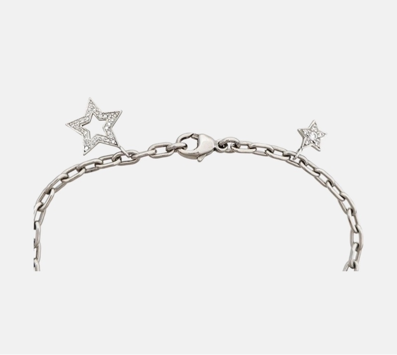 Tiffany 铂金镶钻手链-11