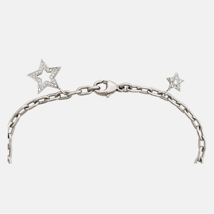 Tiffany 铂金镶钻手链-17