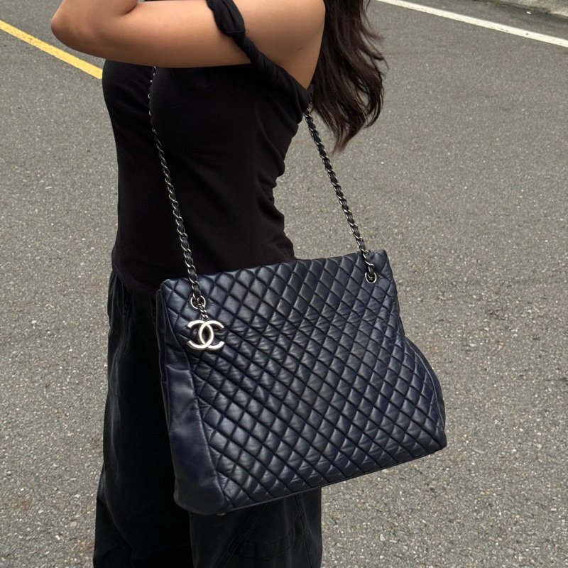 (超稀有⏰) Chanel 泡泡羊皮 托特+斜背包 專櫃29萬!-4