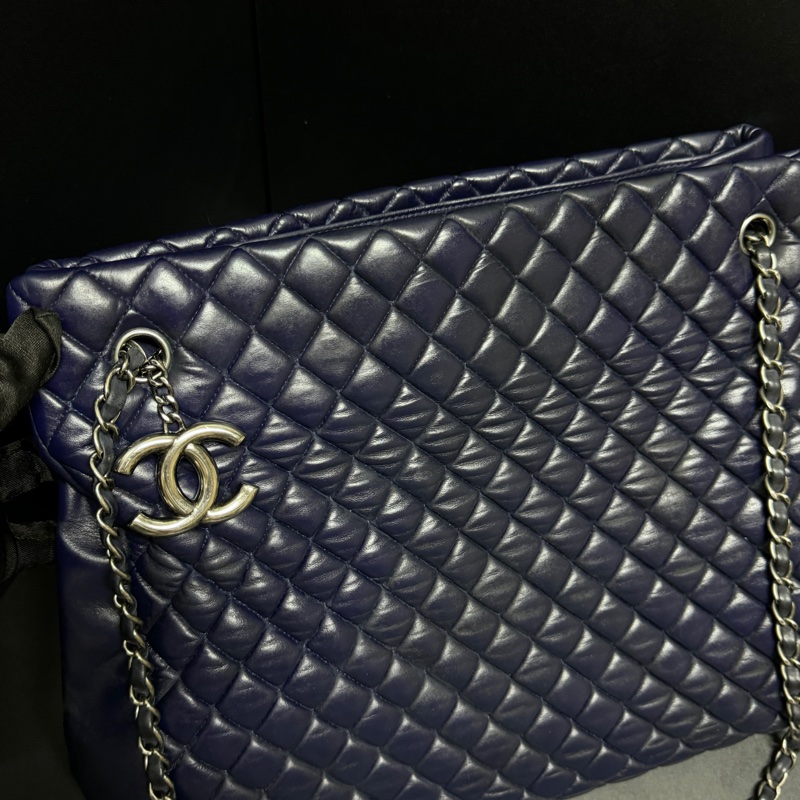 (超稀有⏰) Chanel 泡泡羊皮 托特+斜背包 專櫃29萬!-10