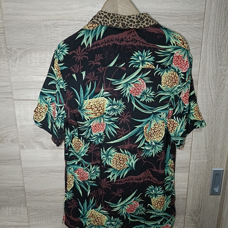 Allsaints Devoir 鳳梨 夏威夷襯衫 開領襯衫 男xs-2