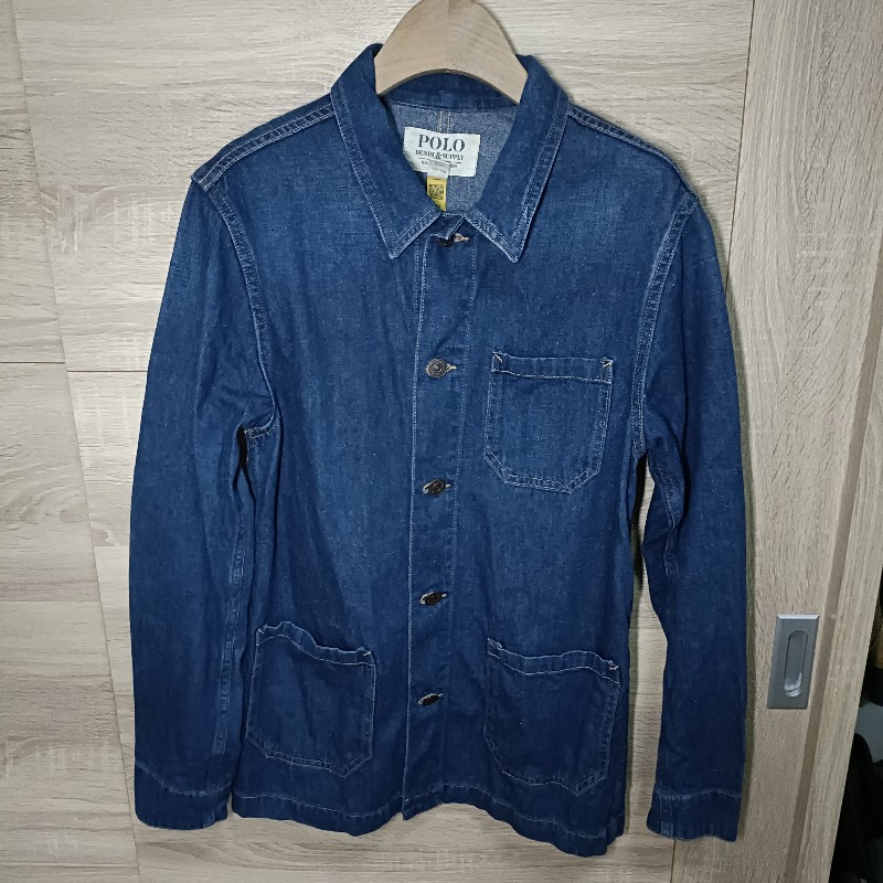 Polo Ralph Lauren Denim & Supply 牛仔布 工裝夾克 女xs-0