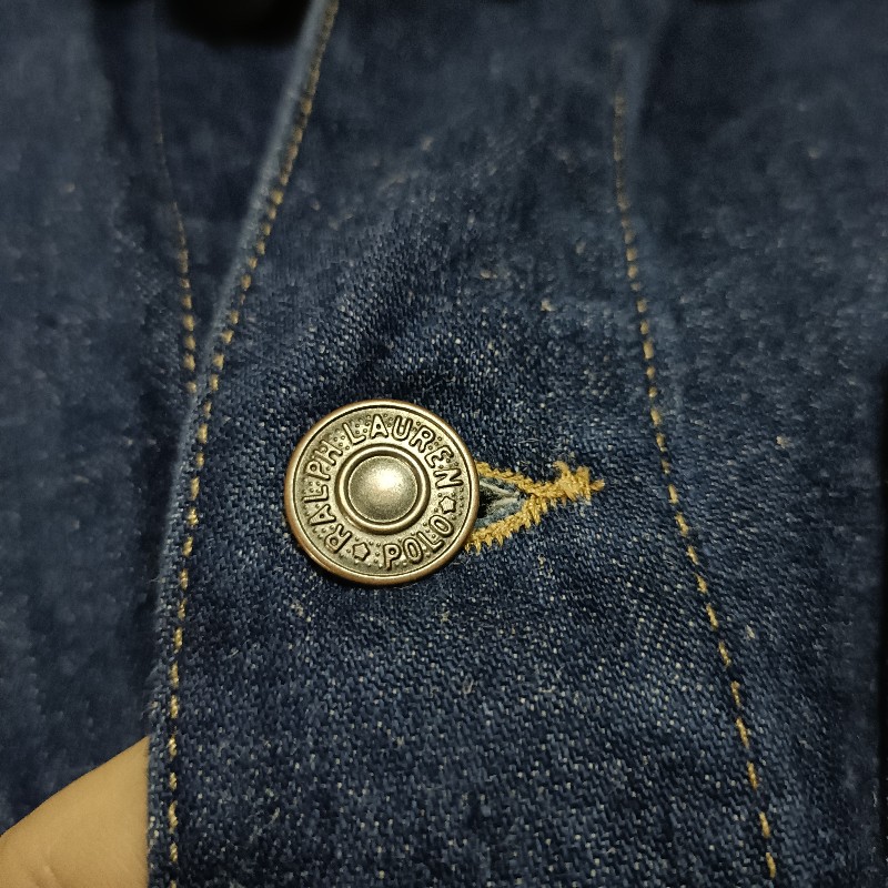 Polo Ralph Lauren Denim & Supply 牛仔布 工裝夾克 女xs-6