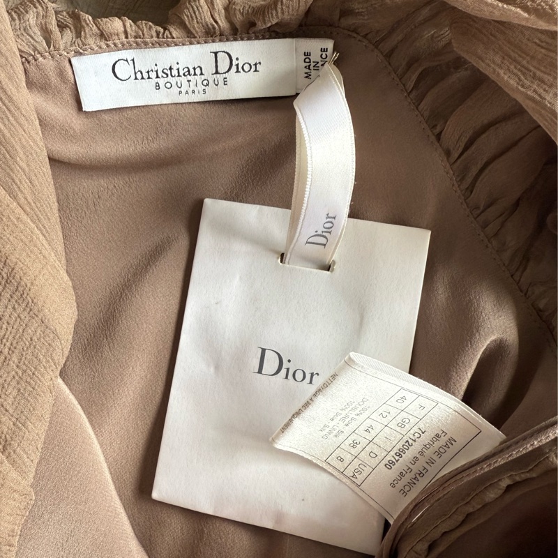 Christian Dior by John Galliano Runway 2007 早春系列褶皺連身裙-8