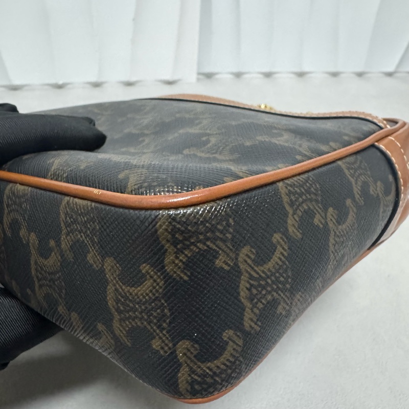 Celine / 賽琳 Patapans 老花滿印 凱旋門相機包-9