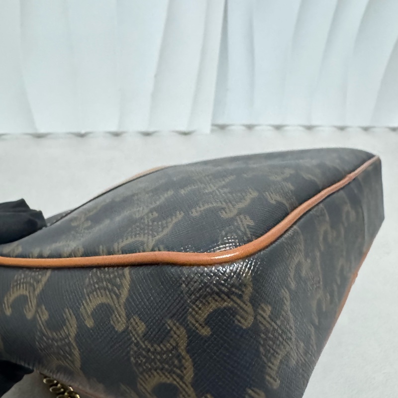 Celine / 賽琳 Patapans 老花滿印 凱旋門相機包-11