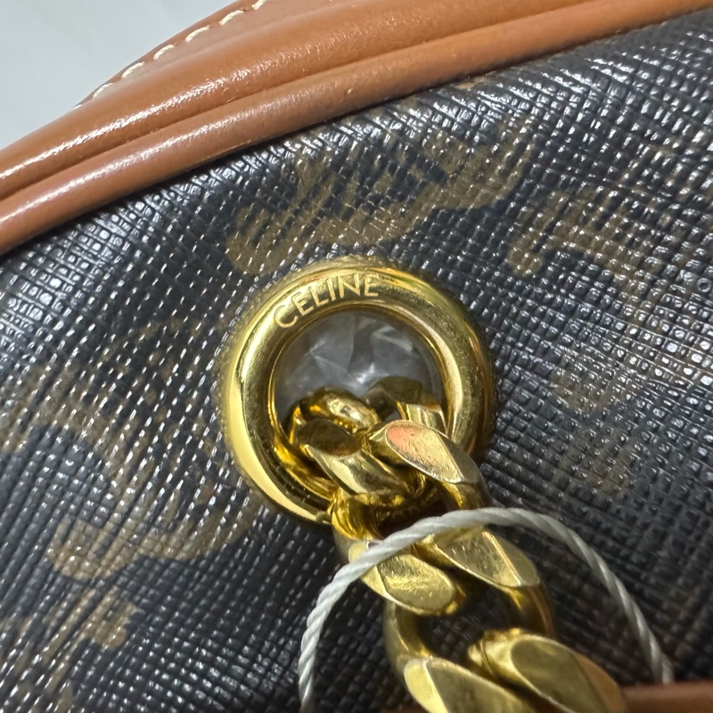 Celine / 賽琳 Patapans 老花滿印 凱旋門相機包-15