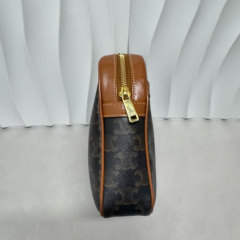 Celine / 賽琳 Patapans 老花滿印 凱旋門相機包-7