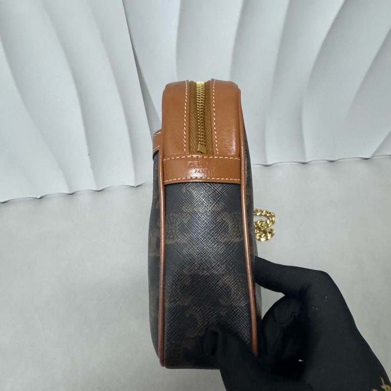 Celine / 賽琳 Patapans 老花滿印 凱旋門相機包-8