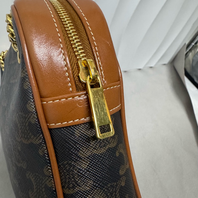Celine / 賽琳 Patapans 老花滿印 凱旋門相機包-17