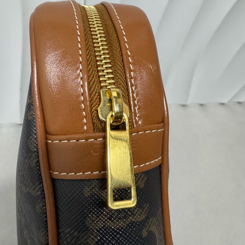 Celine / 賽琳 Patapans 老花滿印 凱旋門相機包-18