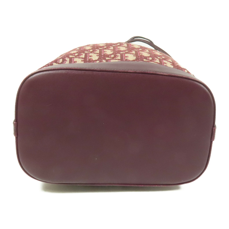 Dior 帆布Oblique Bucket金扣肩背袋-3