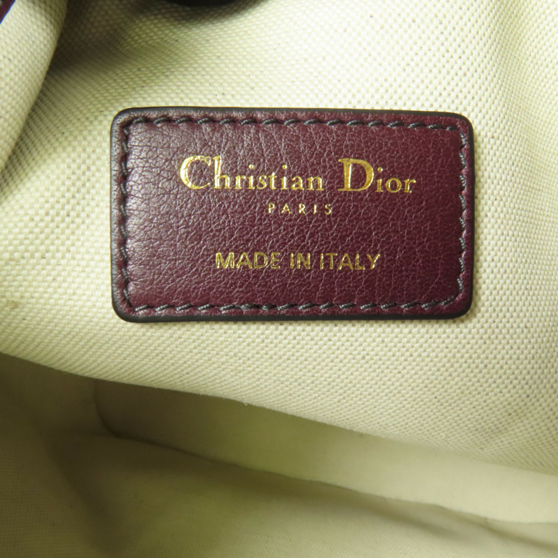 Dior 帆布Oblique Bucket金扣肩背袋-7