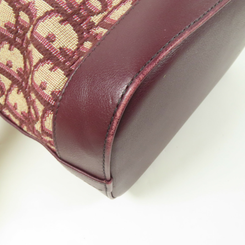 Dior 帆布Oblique Bucket金扣肩背袋-10