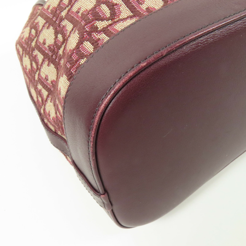 Dior 帆布Oblique Bucket金扣肩背袋-11