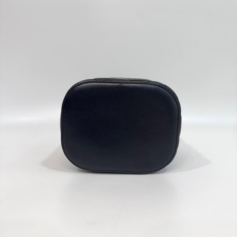 Chanel黑牛皮菱格Trendy CC化妝斜背包AS1626-6