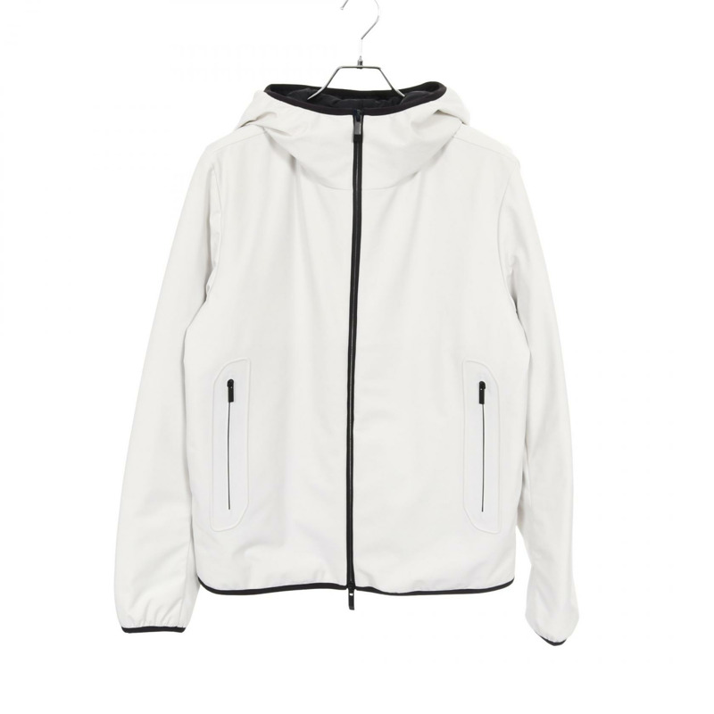 MONCLER DUSLER 羽絨衣 尼龍 聚氨酯 白色 二手 男款-0