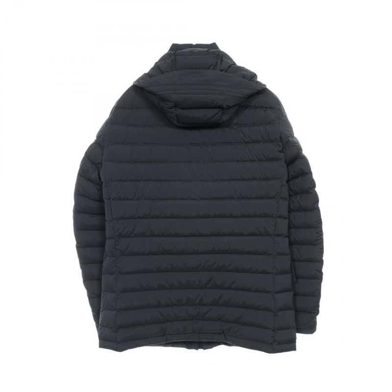 MONCLER DAVIS 羽絨外套 尼龍 海軍藍 二手 男款-1