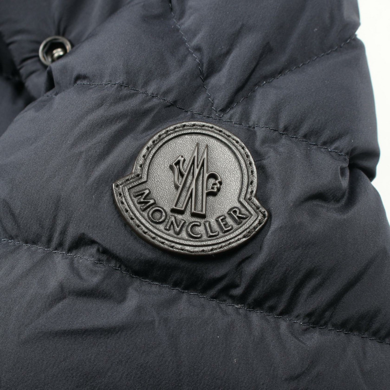 MONCLER DAVIS 羽絨外套 尼龍 海軍藍 二手 男款-3