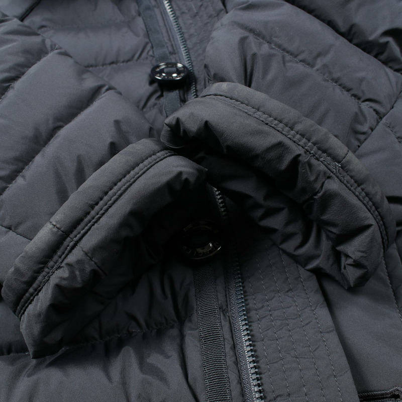 MONCLER DAVIS 羽絨外套 尼龍 海軍藍 二手 男款-5