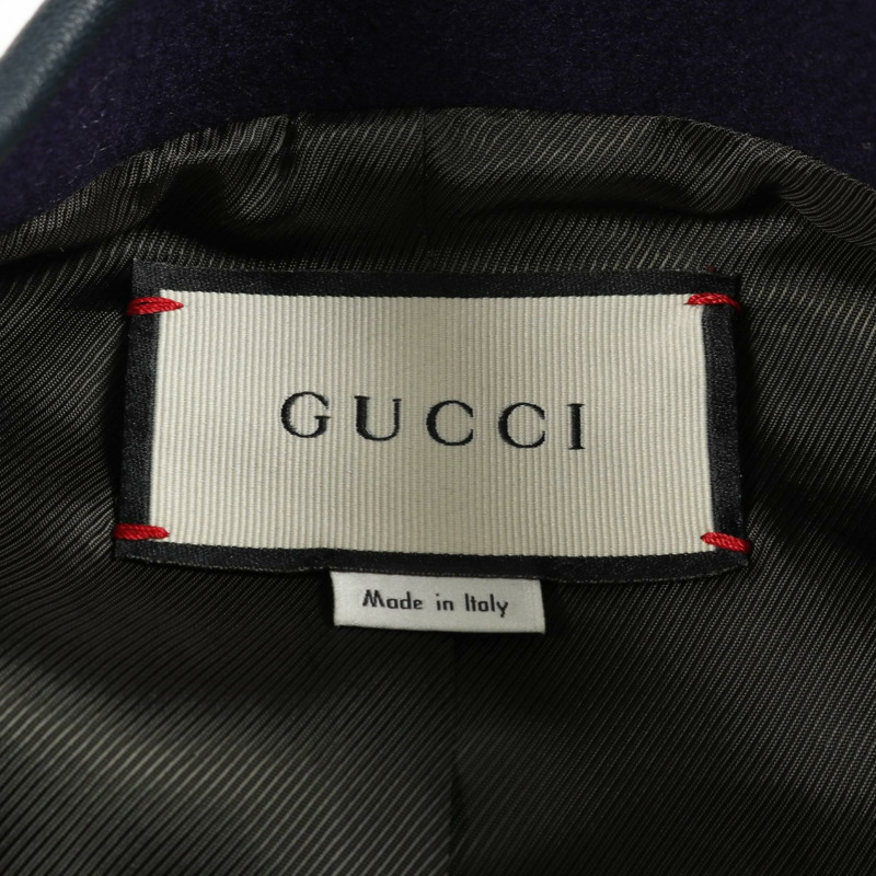 GUCCI Horsebit 其他 外套 羊毛 紫色 二手 女款-2