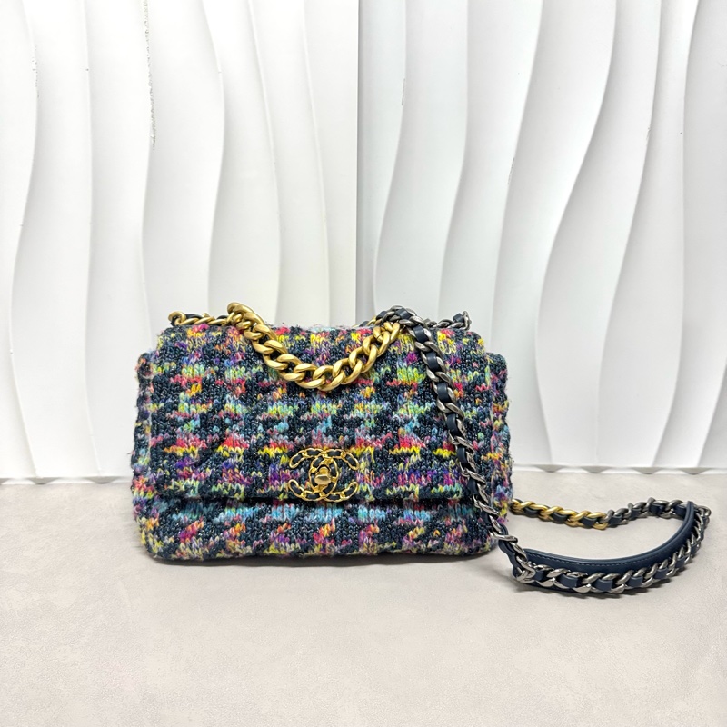 Chanel / 香奈兒 19bag 毛呢 Tweed 限定款-0