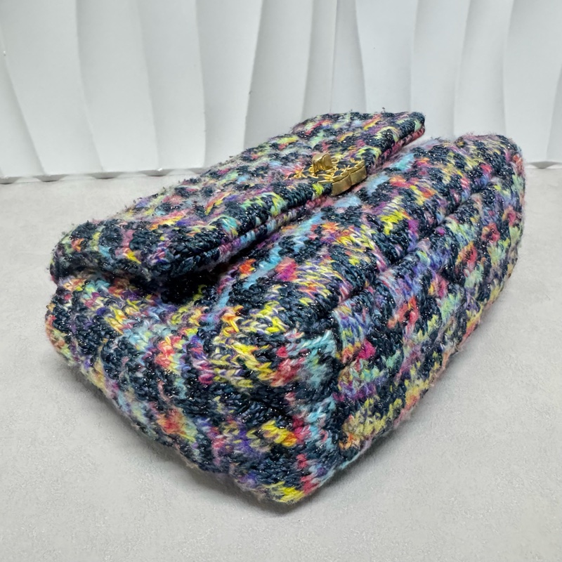 Chanel / 香奈兒 19bag 毛呢 Tweed 限定款-7