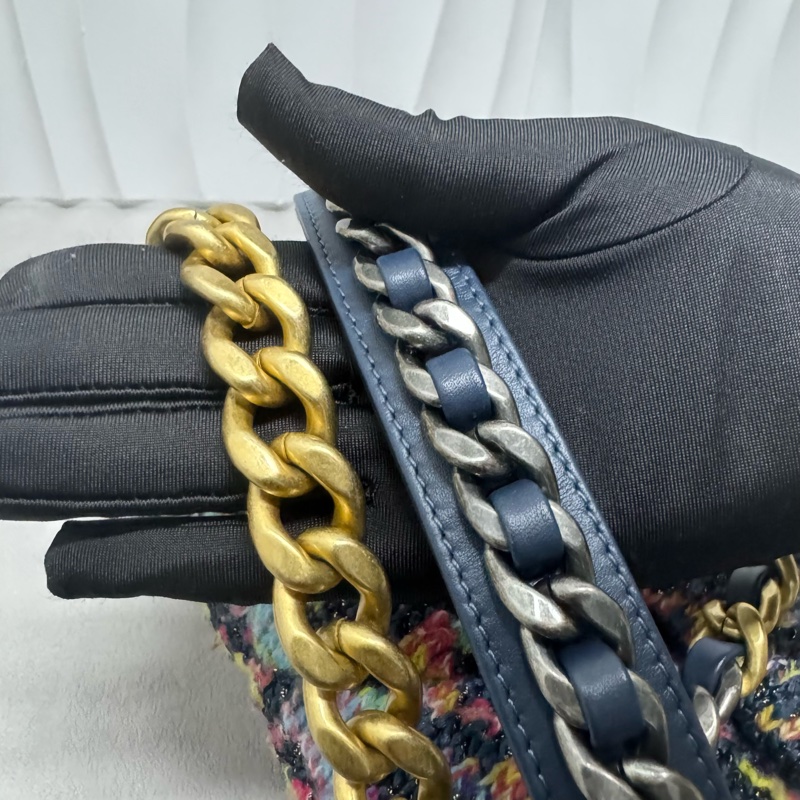 Chanel / 香奈兒 19bag 毛呢 Tweed 限定款-11