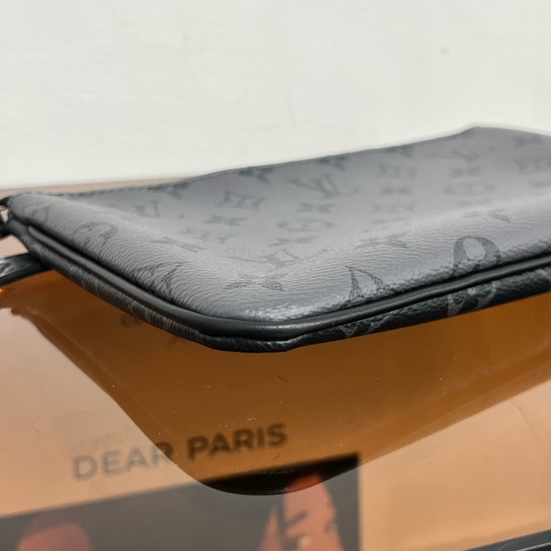 #99新 Louis Vuitton Trio 三合一郵差包 芯片款-17