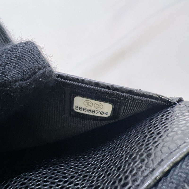 CHANEL WOC 黑金荔枝牛鏈帶包-10