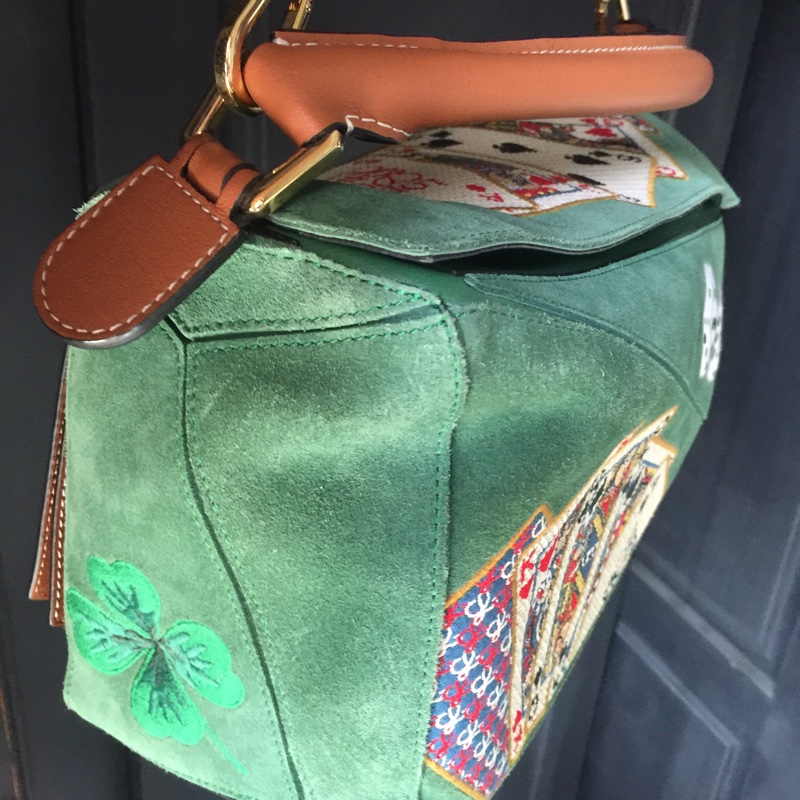 Loewe超級限量款撲克牌刺繡-3