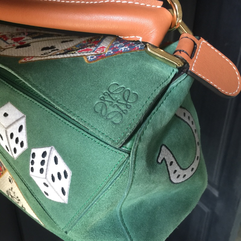 Loewe超級限量款撲克牌刺繡-4