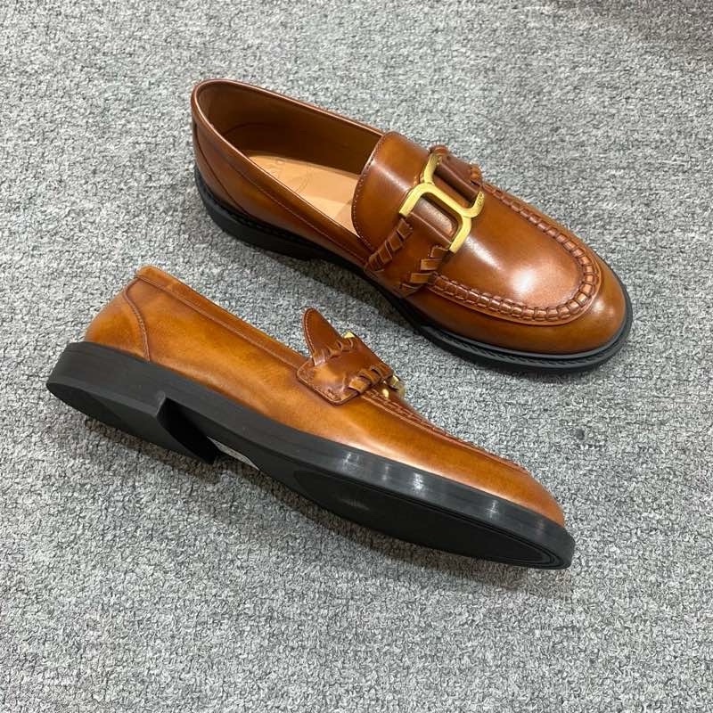 促銷品 Chloe 女款 棕色 Marcie 樂福鞋#36.5 37 37.5 碼-2