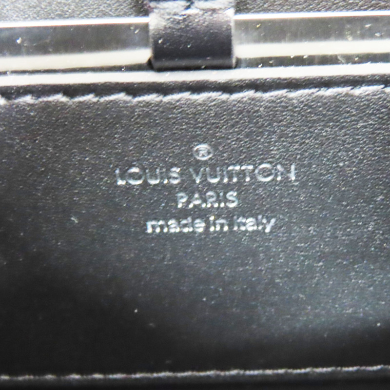 黑色 漆皮皮革 鍊帶 肩背包【LOUIS VUITTON LV 路易威登】 M90366-5