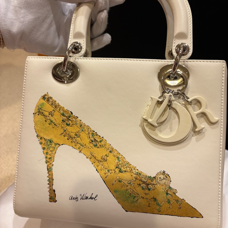 Dior X 安迪沃苛 限量款戴妃包 Lady Dior-0