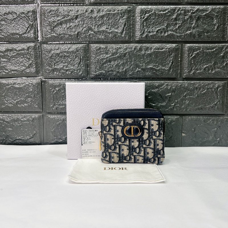 DIOR 30 Montaigne零錢卡包-0