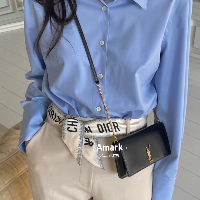 🏷️YSL.Cassandre Phone Holder 手機包/客人寄賣-18