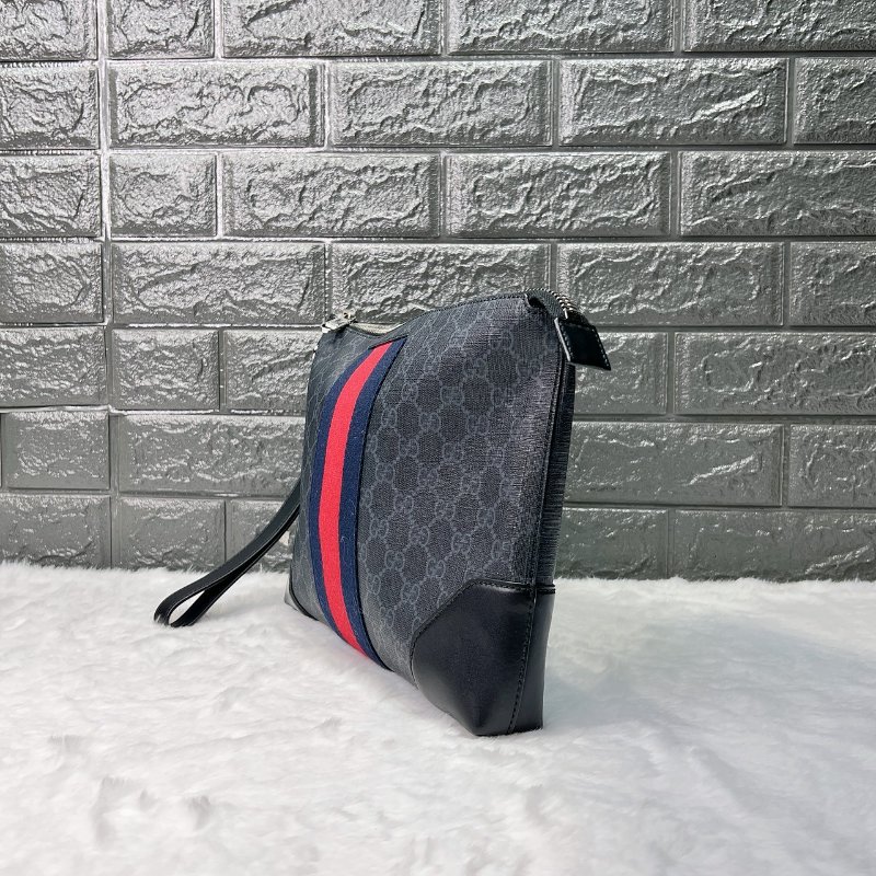 GUCCI GG Supreme手拿包-2