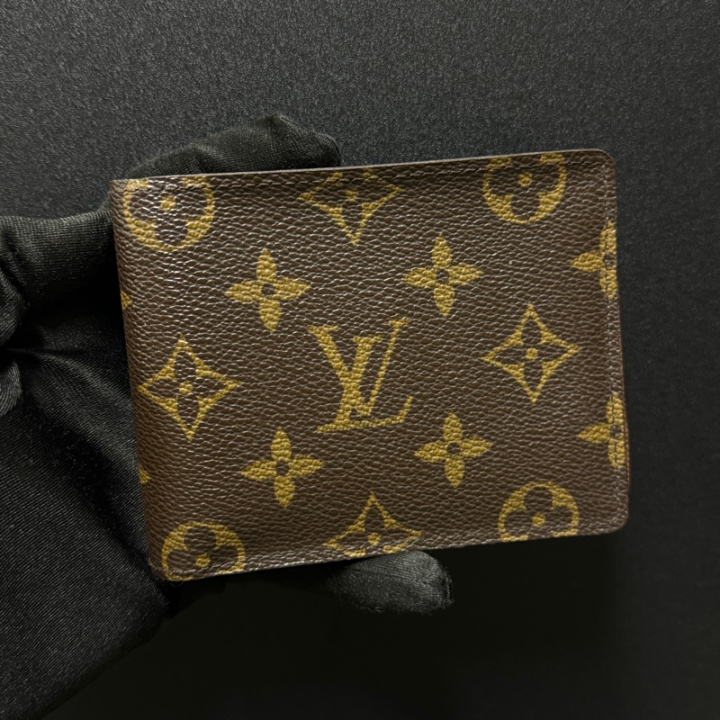 (超新~🎀) LV 經典老花 短夾 全套配件-3