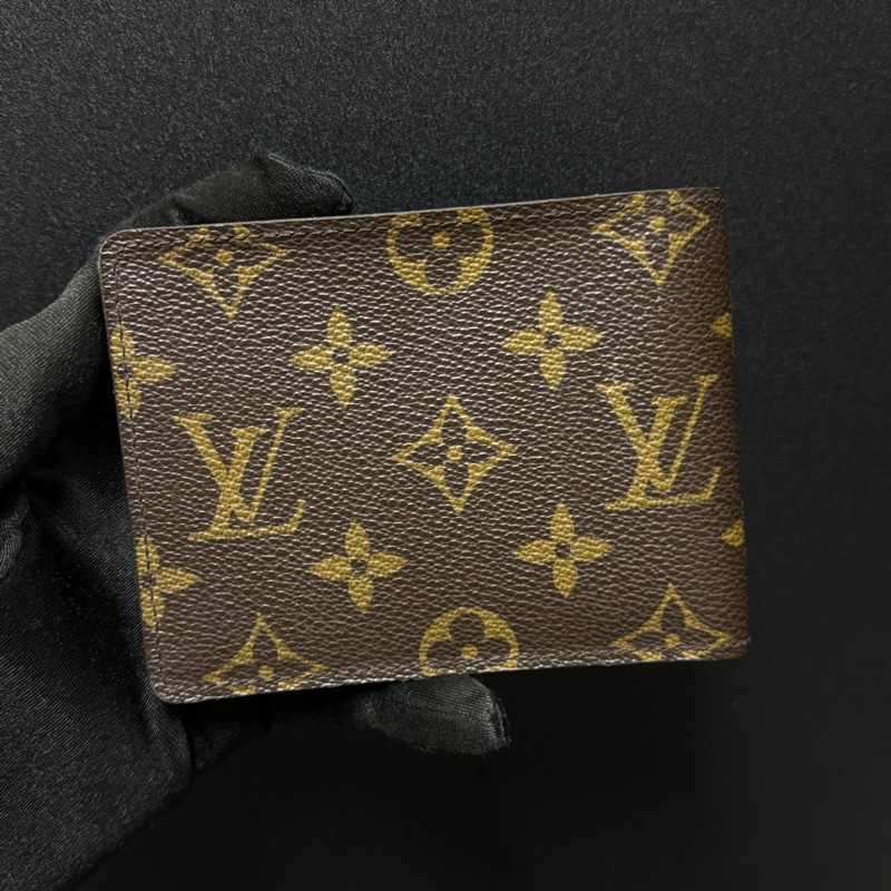 (超新~🎀) LV 經典老花 短夾 全套配件-4